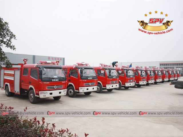 10 Units of Dongfeng fire fighting truck
